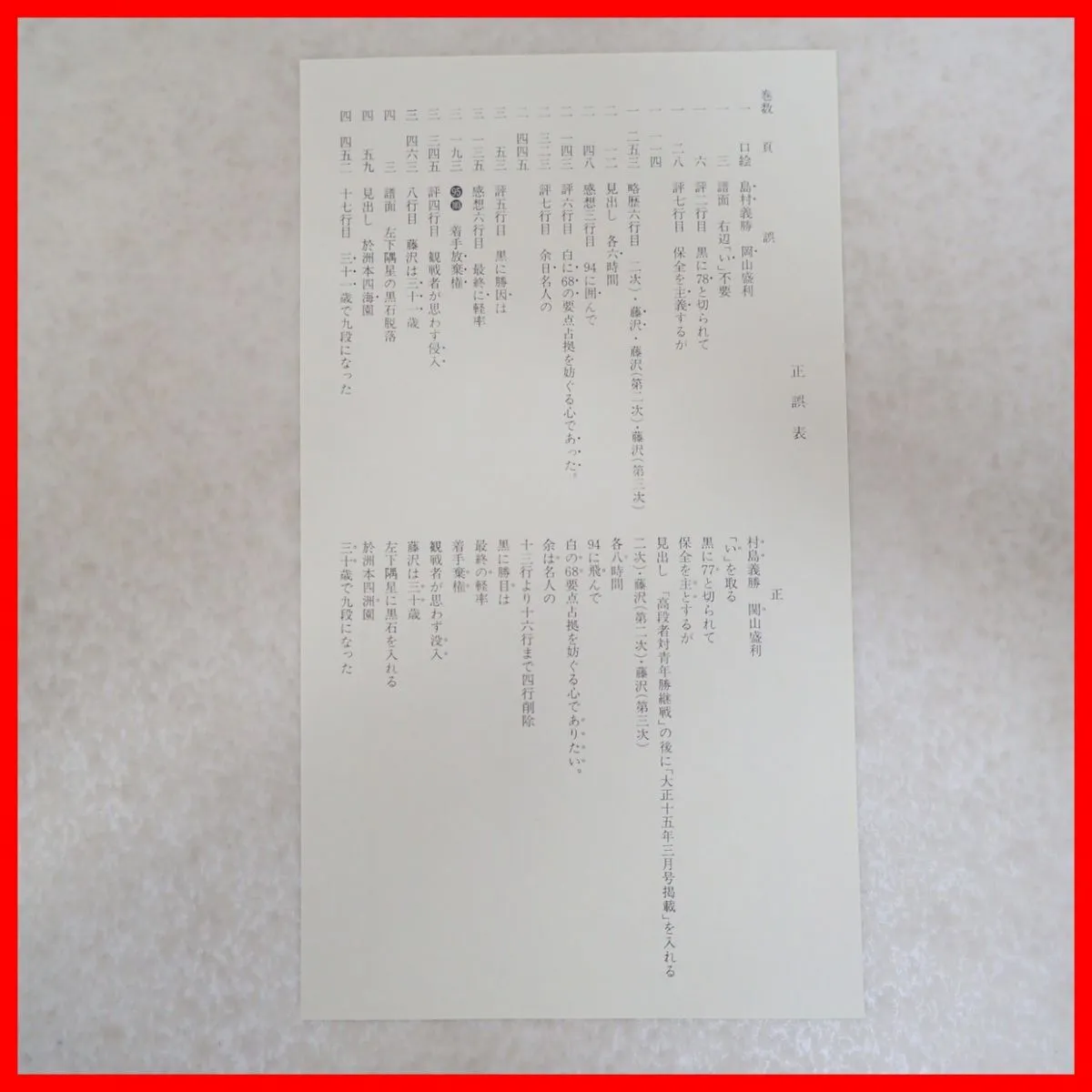 Item photo